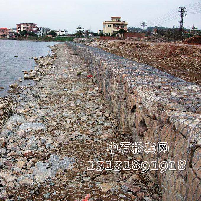 防洪格賓石籠價格、廠家13131891918